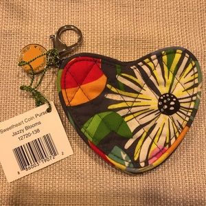 Vera Bradley Sweetheart Coin Purse - Jazzy Blooms